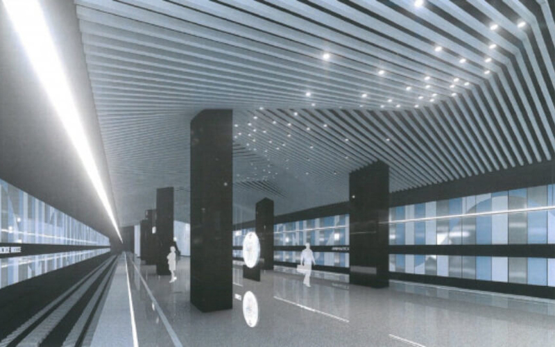 Большая кольцевая линия московского метро - новые станции